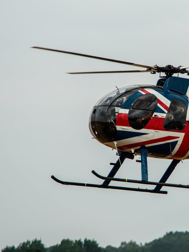Runway 25 Fly-in Helicopters Print